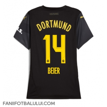 Borussia Dortmund Maximilian Beier #14 Tricou Fotbal Replică 2024-25 Femei Deplasare
